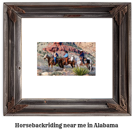 horseback riding Alabama